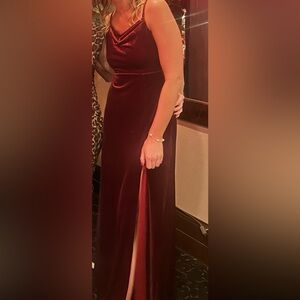 Birdy Grey Burgundy Dress